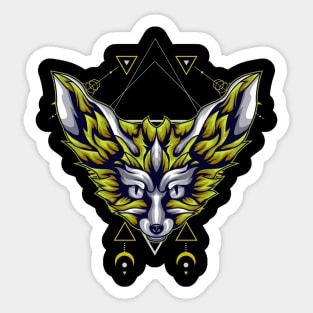 fox lover Sticker